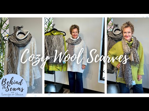 Striking Patterns: Cozy Wool Scarves