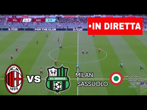 🔴[LIVE] Milan-Sassuolo | Coppa Italia 2024/25 | Partita in diretta oggi!