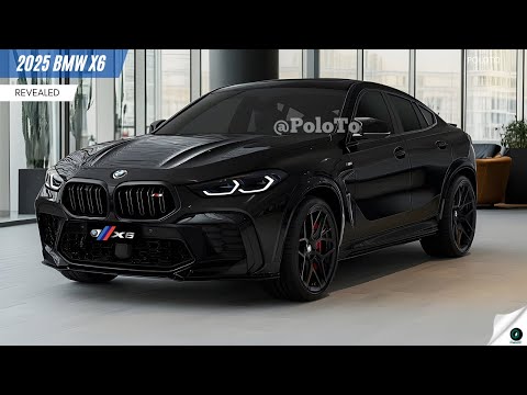 New 2025 BMW X6 Revealed - maintains its relevance in the premium SUV market!