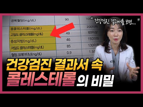 '콜레스테롤은 원래 몸에 좋은 것이다?' 건강검진 결과서 속, 콜레스테롤 수치의 숨겨진 비밀