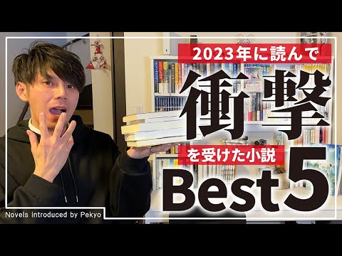 2023年にメッチャ衝撃を受けた小説Best5を発表します【小説紹介】