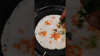 Carrot Coriander Dosa🥕🌾 #carrotdosa  #coriander #streetfood #dosa