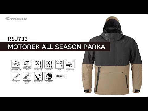 【TAICHI】RSJ733 MOTOREK ALL SEASON PARKA