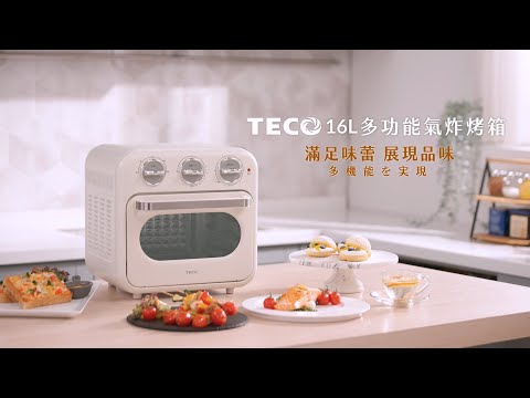 TECO_16L多功能氣炸烤箱