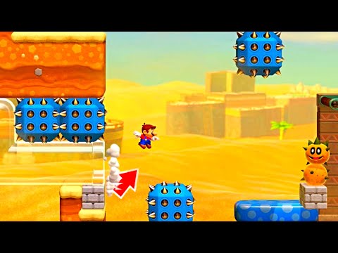 Super Mario Maker 2 🔧 Christmas in the Desert 🔧 CarloPio