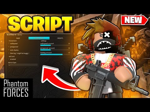 Phantom Forces Script GUI / Hack | Working Aimbot + Inf Credits + Unlock All *PASTEBIN 2023*