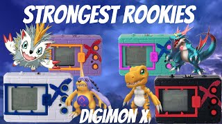 Ranking the Digimon X Rookie Digimon | Digimon X VPet