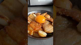 SNSで話題のスタミナ豚丼作った結果ww #shorts