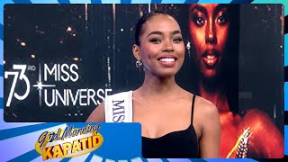 Miss Universe Asia 2024 Chelsea Manalo, LIVE sa Gud Morning Kapatid