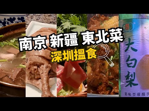 深圳美食遊📍南京大牌檔 雪飄香鐵鍋燉 阿娜爾新疆菜 阿嬤手作 跳出口味舒適圈😋（中文字幕）