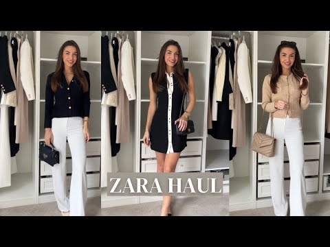 SPRING ZARA HAUL & MAKEUP ROUTINE