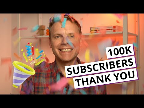 100,000 Subscribers! THANK YOU!