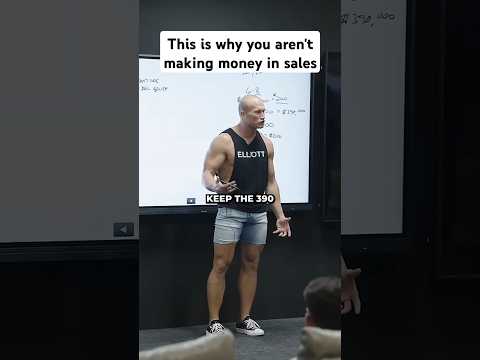 Andy Elliott tells why salesman don't make money #shorts