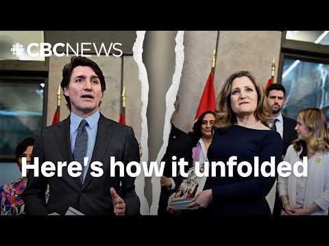 Justin Trudeau and Chrystia Freeland over the years