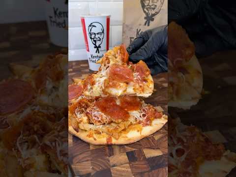 KFC Chizza Pizza hack 🐓🍕 #shorts