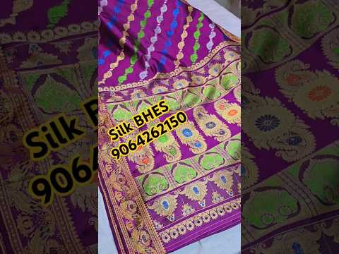 এই হল একটি Sample রিভাইভেল বালুচারীর 👀  #bishnupurisilk #revivalbaluchari #silkbhes