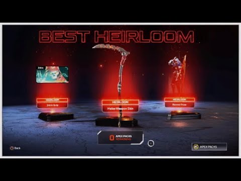 I unlocked the new Revenant heirloom! (Apex Legends)