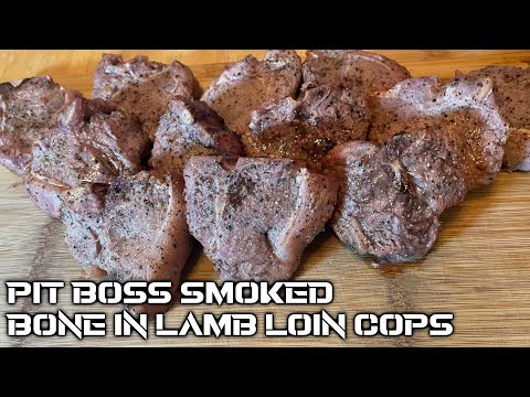 Smoked Bone In Lamb Loin Chops | Pit Boss Smoked Bone In Lamb Loin Chops