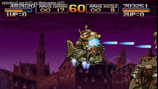 metal slug x GGPO gameplay tutorial download link in description