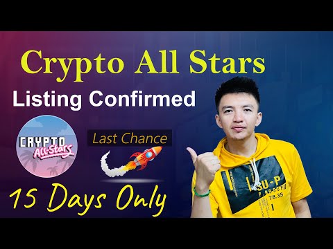 Crypto All Stars Presale Listing Confirmed | Last Chance to Buy $Stars Token | Best 100X Presale