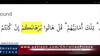 Debate_True muslim vs cp_@christianprinceshow