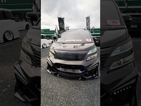 VELLFIRE  KWGP 4th STAGE 2024  BIG BOXCAR Custom Car ヴェルファイア  外向き  音響オーディオ ドレスアップカー #shorts