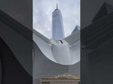 The Oculus is a state-of-the-art train station/shopping center in the Financial District of New York