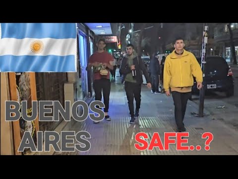 ARGENTINA🇦🇷: IS PALERMO SAFE @ NIGHT??| @BlackmanDaTraveller