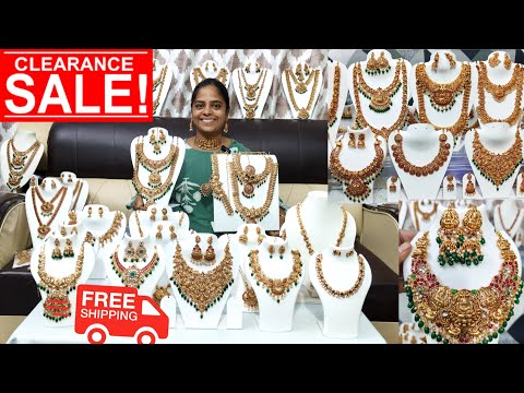 Clearance Sale | one gram gold jewellery with price | nakshi jewellery #onegramgold