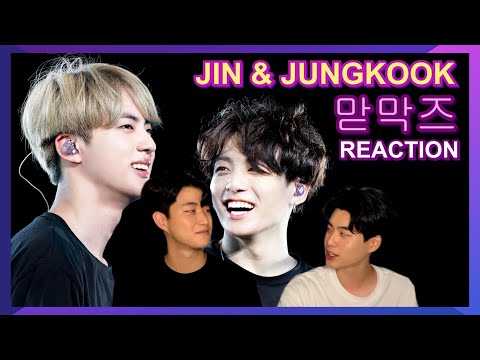 Korean React To BTS JIN & JUNGKOOK Moments