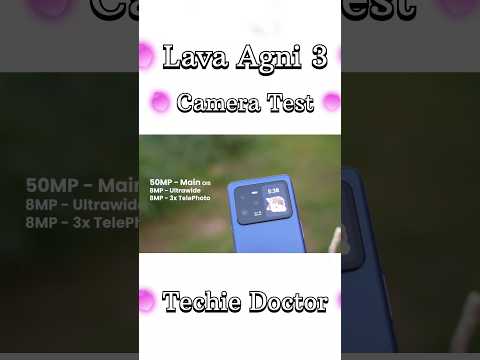 Lava Agni 3 5G Camera Test | camera quality test