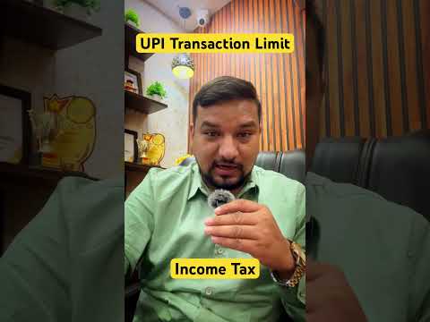 UPI Transaction Limit #upi #limit #motivation #incometaxfiling #gst #tds #tax #ytshort #3minuits