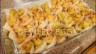 How-To Make Deviled Eggs #deviledegg #deviledeggs #thanksgivingrecipe