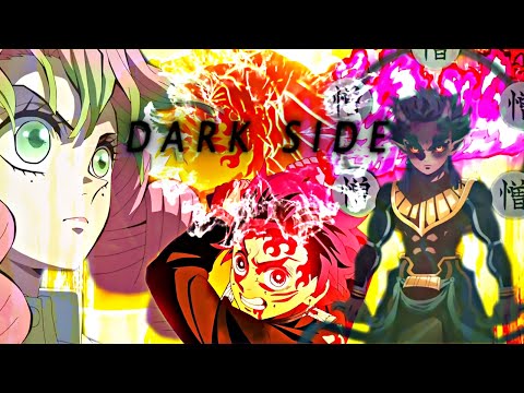 Tanjiro vs Hantengu - Demon Slayer [Edit/AMV] Dark side 🔥