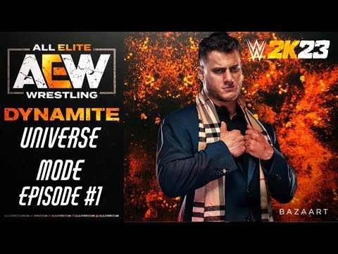 AEW Universe Mode - NEW ERA | Episode #1 (WWE 2K23)