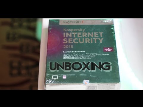 Kaspersky Internet Security 2015 Unboxing