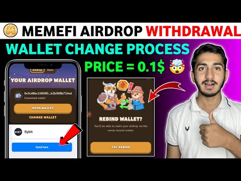 Memefi Airdrop Wallet change | memefi new update today | memefi Airdrop withdrawal process