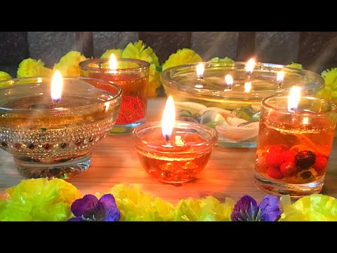 అందమైన Water Candles ఇంట్లో అందుబాటులో ఉండేవాటితోనే ఈ దీపావళికి మీరూ చేసెయ్యండి|Water Candles Making