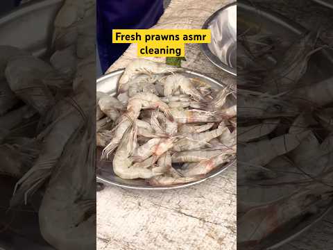 Asmr prawns cleaning #prawnscleaning #prawns #asmr #food #trending #indiancuisine