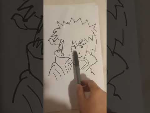 Minato Namikaze drawing || #naruto #drawing #minato