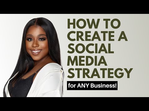 How to Create a Social Media Strategy for ANY Business