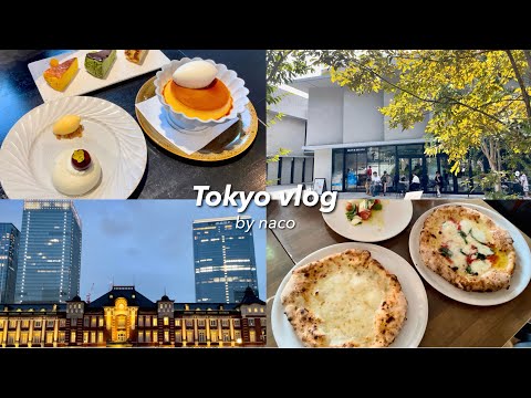 vlog. A day when I went to meet friends in Tokyo🗼｜Seirinkan🍕｜DRAWING HOUSE OF HIBIYA