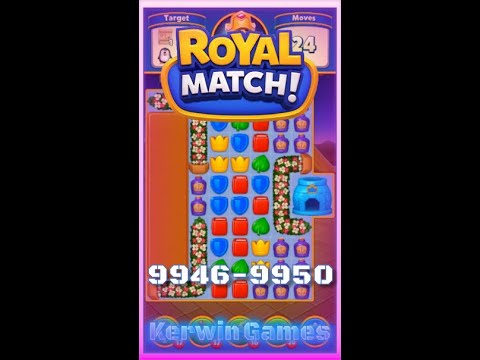 Royal Match Level 9946 9947 9948 9949 9950 - No Boosters Gameplay