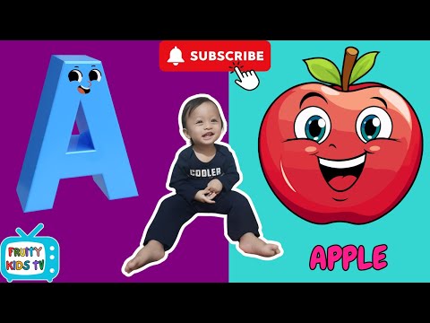 A for Apple Phonics Song \ Toddlers learning \ ABCD \ Alphabet Song for kids \ ABC Song!!! #kidssong