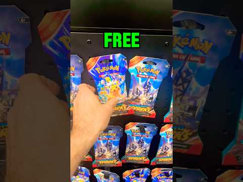 Get Free Pokémon cards at GameStop! 🔥 #pokemon #pokemoncards #shorts #gamestop