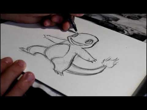 Agent00sonic| Watercolour Painting| Charmander| Time Lapse