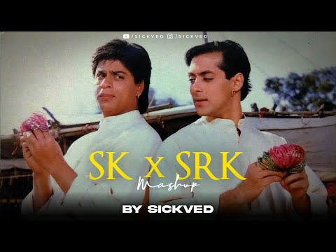 Salman Khan x Shah Rukh Khan Mashup | SICKVED |  90's Songs | Bahon ke darmiyan | chalte chalte