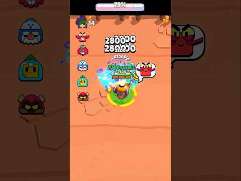 Which Brawler Can Do More Damage To Heist Safe #brawlstars #shorts