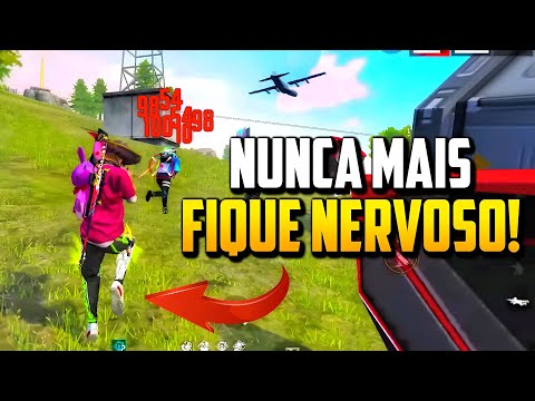 FAÇA ISSO E NUNCA MAIS FIQUE NERVOSO!😤IPhone XR FREE FIRE DICAS