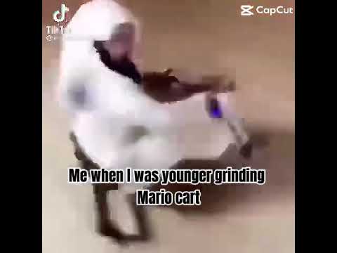 Grinding Mario cart to get the gold Mario